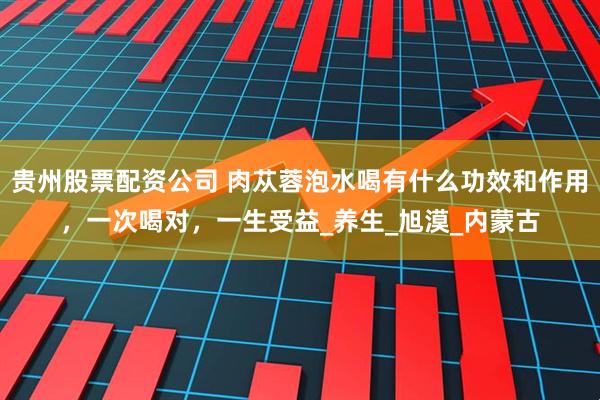 贵州股票配资公司 肉苁蓉泡水喝有什么功效和作用，一次喝对，一生受益_养生_旭漠_内蒙古