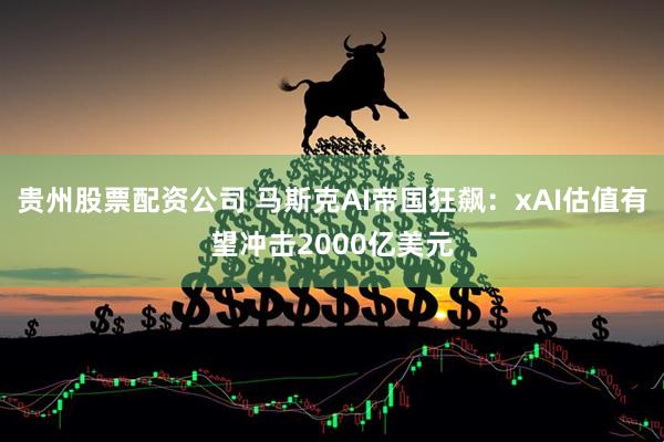 贵州股票配资公司 马斯克AI帝国狂飙：xAI估值有望冲击2000亿美元